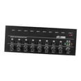 thumbnail image 2 of Mezclador de Audio de 8 canales, equipo de sonido, tablero de mezcla de sonido, sistema de consola portátil Negro perfke Mezclador de audio, 2 of 9