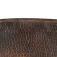 thumbnail image 3 of Premier Copper Products LO15FDB 15" Oval Under Counter Hammered Copper Bath Sink, 3 of 3