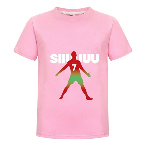 Playera CR7 con Diseño para Niño | Camiseta Casual y Deportiva