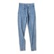 thumbnail image 3 of WILLBEST Jeans Mujer Pantalones Vaqueros Elásticos de Cintura Alta para Mujer, Ajustados, Con Doble Botón Frontal, Informales, Cómodos para Uso Diario Extra Chica, 3 of 4