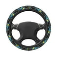 thumbnail image 3 of Haiem Goal Time Print Steering Wheel Cover 15 Inches for Women Men, Neoprene Anti-Slip Steering Wheel Grip Wrap Car Accessories Protective Case Cover for Vehicle Truck SUV, 3 of 8