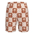 thumbnail image 6 of Naloa Brown Palms Men's Beach Shorts, Surfing shorts, Swim trunks, Quick Dry Swim Trunks for Surfing Beach Fun - X-Large, 6 of 9
