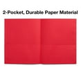 thumbnail image 3 of Staples 2-Pocket Folder Red 10/PK (13382-CC), 3 of 4