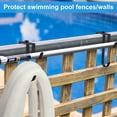 thumbnail image 2 of 2 Pcs Pool Pole Hooks Adjustable Pool Pole Hanger for Swimming Pool Accessories, 2 of 8