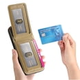 thumbnail image 3 of Compatible with iphone 13 Pro Max Case Rfid Blocking Leather Case Shockproof Wallet, 3 of 5