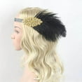 thumbnail image 1 of Baohd Serre-Tête Plume Noire Accessoires pour Cheveux, 1 of 7