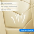 thumbnail image 2 of FANOTEK Sorento Black Beige, PU Leather, Waterproof, Front Rear Seat Covers, 5 Pieces, 2 of 14