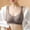Gray, variant on Womens Wireless Bras No Underwire Push Up Bra Seamless Supportive Full Coverage Everyday Bras Regular Red L
