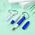 thumbnail image 3 of 4 Pcs Flossers Stain Removal Tool Tartar Scraper Hook Grinding Head Mini Plastic Travel, 3 of 6