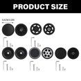 thumbnail image 5 of Yokua 1PC Practical Luggage Replacement Wheels for a Noiseless Travel Experience, 5 of 15
