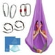 thumbnail image 1 of Hamaca y Columpio de Tela Aérea para Yoga en Casa, Ejercicios de Inversión, Kit Inicial para Todos los Niveles - Duradero con Correas de Extensión, Mosquetones y Guía de Posturas, 1 of 7
