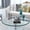 32", variant on MAYEERTY 32" Round Tempered Glass Table Top, Beveled Polished Edge for Dining & Office, 2/5" Thick, Transparent