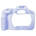 thumbnail image 1 of Funda protectora para cámara, a prueba de golpes, a prueba de polvo, cómoda, ligera y suave, de silicona para cámara sin espejo R50 Violeta, 1 of 8