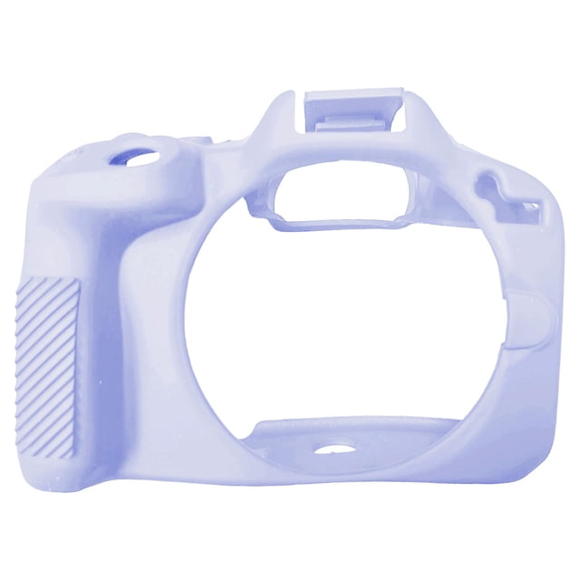 Funda protectora para cámara, a prueba de golpes, a prueba de polvo, cómoda, ligera y suave, de silicona para cámara sin espejo R50 Violeta