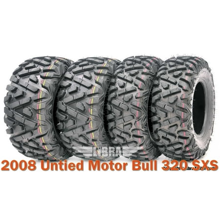 Set 4 ATV UTV Tires 23x7-10 & 23x11-10 for 08 Untied Motor Bull 320 (Best Sxs Utv For The Money)
