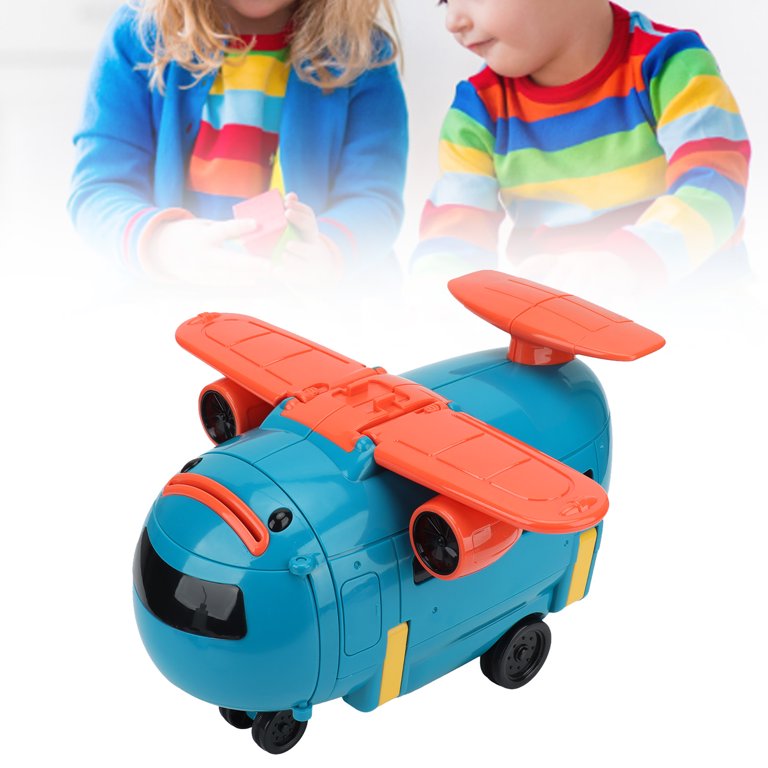 FAMURE Toddler Airplane Toys  Universal Wheel Toddler Toy Plane