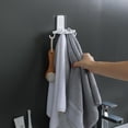 thumbnail image 4 of Gancho adhesivo para colgar toallas de pared, pinza para colgar toallas de trapo., 4 of 5