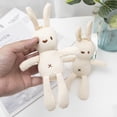 thumbnail image 2 of 10CM Cute Rabbit Doll Soft Plush Toys Cartoon Bunny Stuffed Animal Toys Creative Corn Plaid Rabbit Doll Baby Girl Birthday Gift, 2 of 5