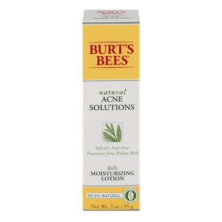 Burt's Bees Natural Acne Solutions Daily Moisturizing Lotion, 2.0 OZ