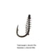 thumbnail image 4 of 30pcs Portable Fish Hooks Outside Fishing Hooks Convenient Fishing Gear, 4 of 4