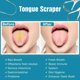 thumbnail image 4 of 3 uds rascador de lengua de acero inoxidable limpieza de lengua herramienta de cuidado bucal juego de reducción de olores, 4 of 5