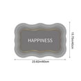 thumbnail image 4 of HOARBOEG Diatomite Bath Mat, 40x60cm Super Absorbent Fast Drying Bathroom Floor Mats with Non-Slip Backing, Quick Dry Toilet Mat for Bathroom Shower Entrance, Household Water Absorbing Diatom Mud Mat, 4 of 6