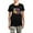 With Gray Camo Pant, variant on CafePress - Mad Chick 3L Breast Cancer Women's Dark Pajamas - Women's Short Sleeve Print T-Shirt and Pants Dark Cotton Pajama Set