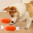 thumbnail image 6 of Ovzne 2Pcs Trendy Chicken Legs Carrots Pet Toy - Interesting Chew Interactive Toy For Dogs And Cats, 7.09X2.36 Inches, 6 of 7