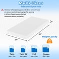 thumbnail image 5 of MCPRST 5" Memory Foam Mattress in a Box, Medium Firm with Gel Foam, Twin XL, 5 of 8