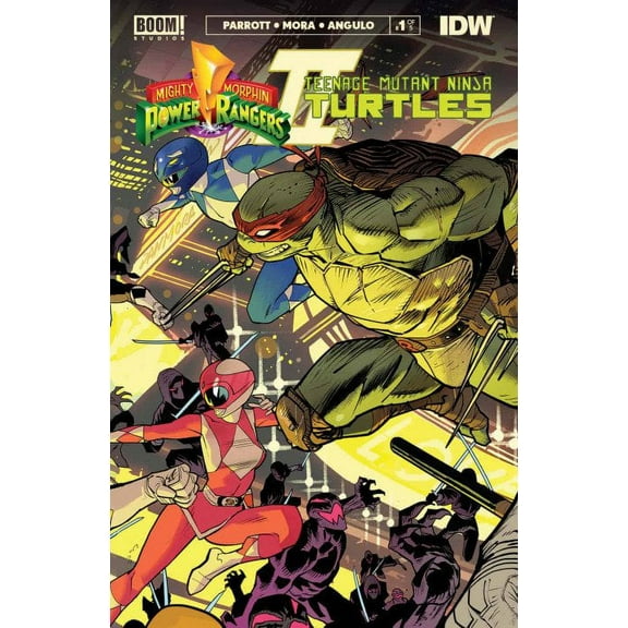 Mighty Morphin Power Rangers/ Teenage Mutant Ninja Turtles II #1C VF ; Boom! Comic Book