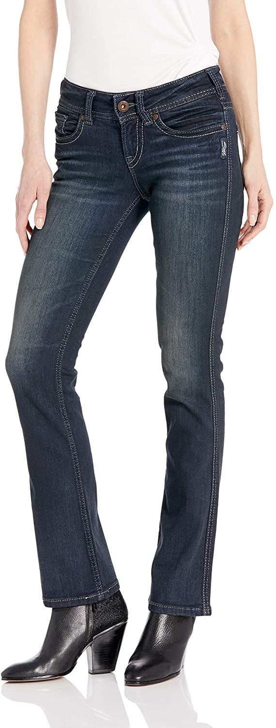 Silver Jeans Co. Ladies Suki Mid Rise Slim Bootcut Jeans, Waist Sizes ...