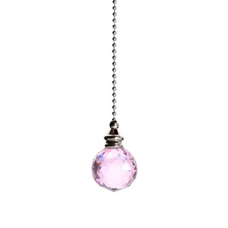 

AdXKenry Crystal Decorations for Bedroom Crystal Ball Dazzling Crystal Ceiling Fan Pull Chain Pull Chain Extension With Connector For Ceiling Light Fan