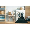 thumbnail image 2 of Ahgly Company Machine Washable Indoor Rectangle Transitional Night Black Area Rugs, 2' x 5', 2 of 7