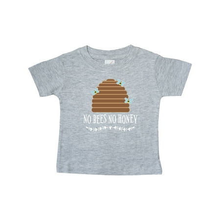 

Inktastic No Bees No Honey Gift Baby Boy or Baby Girl T-Shirt