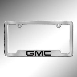 GM 19330369 Frame Pkglic Plt *Black W/Chro
