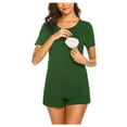 thumbnail image 2 of Celivon Womens Maternity Nursing Pajama Set Breastfeeding Sleepwear Set, 2 of 3