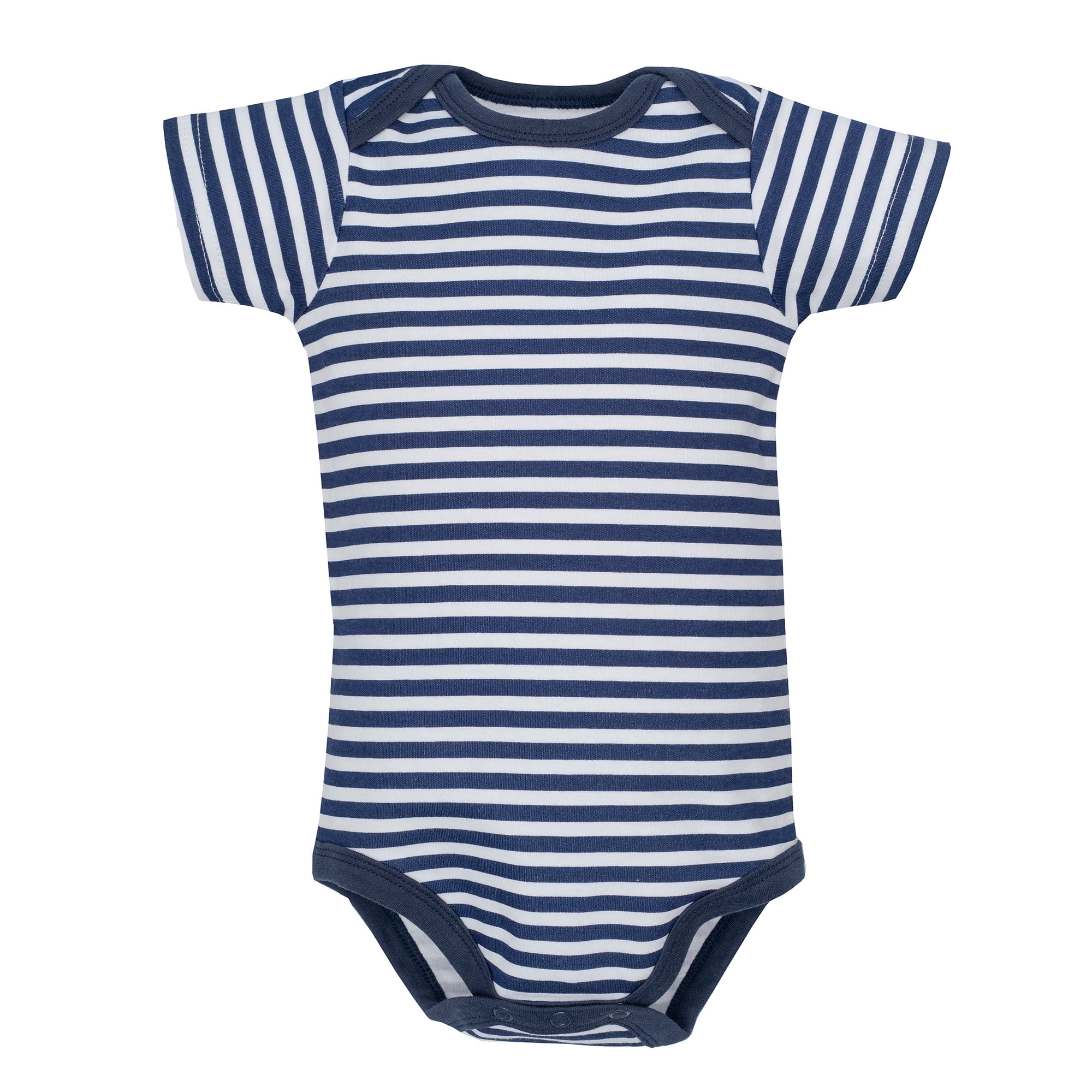 Hudson Baby Infant Boys Cotton Bodysuits 5-Pack, Sea Characters, Newborn
