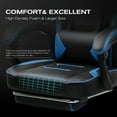 thumbnail image 6 of GTPLAYER Gaming Chair with Footrest, Big and Tall Game Chair 350lb Racing Style Computer Chair, Ergonomic Executive Office Chair High Back with Lumbar Support and Recliner, Blue, 6 of 7