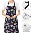 thumbnail image 6 of Fuzoiu Sharks In Sunglasses Print Adjustable Waterproof Apron with Pockets,Waterproof Apron for Cooking, Gardening, and Art Projects, 6 of 8