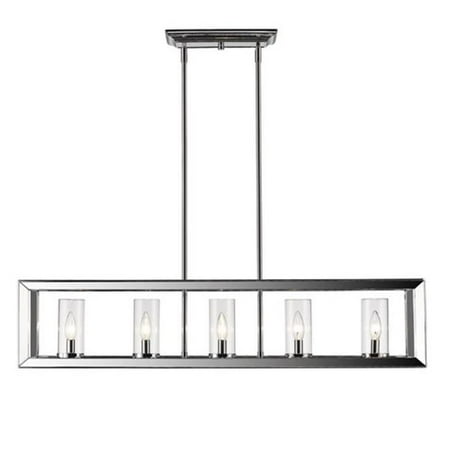 

Smyth Linear Pendant in Chrome with Clear Glass