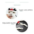 thumbnail image 7 of Cute Pure Cotton Rabbit Clothes Bunny Christmas Dress Costume with Harness Accessory M Code Christmas, 7 of 7
