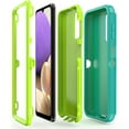thumbnail image 4 of Xihaiying Samsung Galaxy A32 5G Case Heavy Duty Hard Shockproof Armor Protector Case Cover for Galaxy A32 5G Phone Case (Green+Yellow), 4 of 8