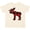 Natural, variant on Inktastic Moose Silhouette Plaid Boys or Girls Toddler T-Shirt
