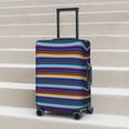 thumbnail image 6 of Goofa Colorful Mexican Stripes Pattern Luggage Covers For Suitcase,Suitcase Cover Protector Fit 18-32 Inch Luggage-Medium, 6 of 7