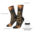 thumbnail image 4 of Logiee HAPPY NEW YEAR 2024 Print Adult Socks for Men & Women,Calf Socks, Ankle Socks,Boots Socks,Breathable Casual Sock,Unisex Crew Socks, 4 of 6