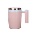 thumbnail image 2 of Kuroiy Automatic Stirring Cup | Stainless Steel Self-Mixing Mug Protein Shaker | USB Rechargeable Electric Coffee Blender | 300g | 14.8x8.5x7cm | Insulated Drink Mixer, 2 of 6