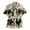 Light Green, variant on Mens Shirts Casual Cow Printed Button Down Short Sleeve Summer Tops Breathable Outdoor Relaxed Fit Comfortable Dress Shirts for Men