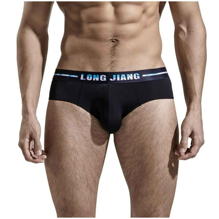 

DORKASM Men s Underwear Briefs Pack Comfortable Soft Cotton Mens Boxer Briefs Breathable Underwear for Men Black M