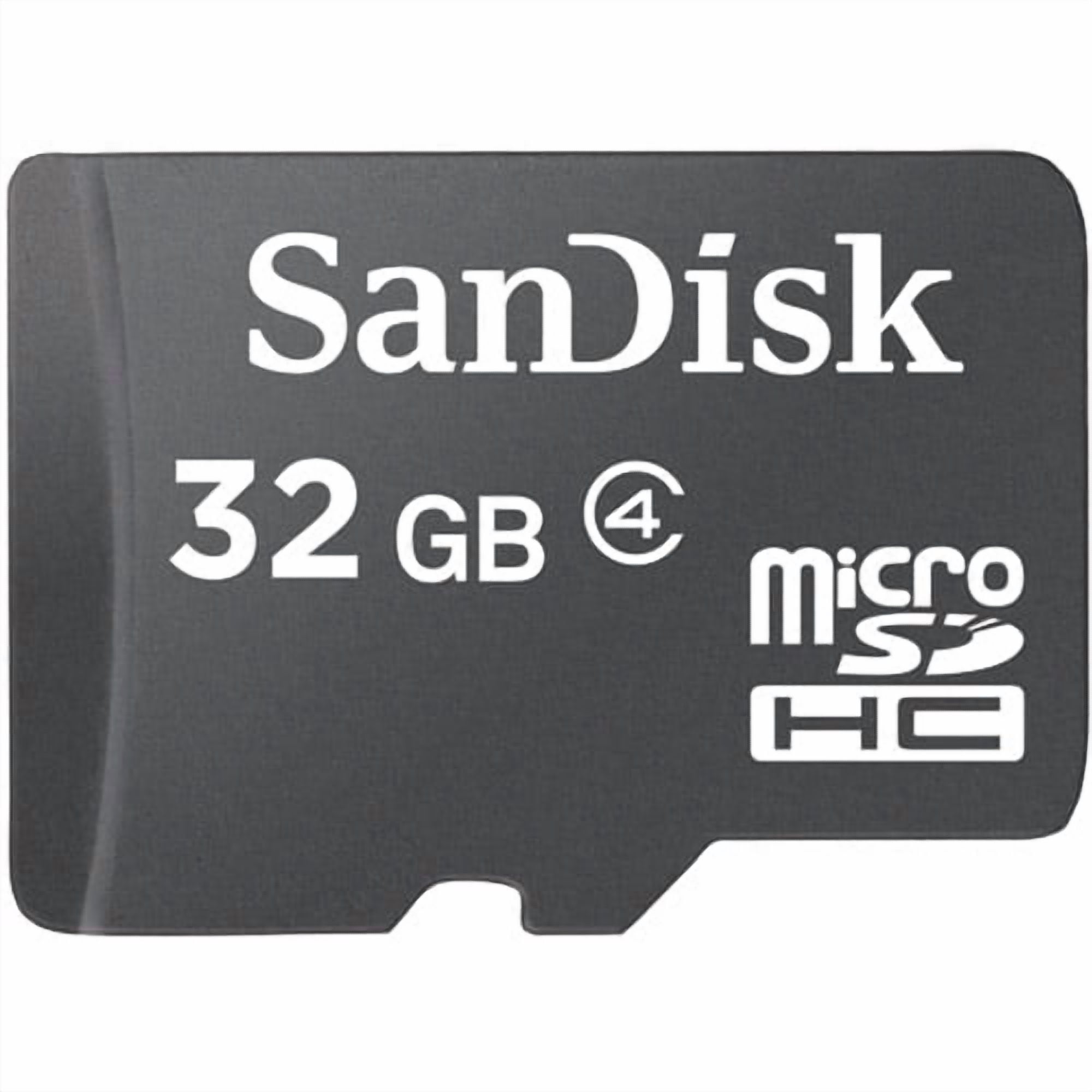 SanDisk 16GB Class 4 microSDHC Flash Memory Card with Adapter, 1