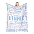 thumbnail image 4 of Unatoiry Personalized Blanket With Name Soft Warm And Cozy Throw Blanket All Seasons Large Enough Lightweight Type 16, 4 of 6